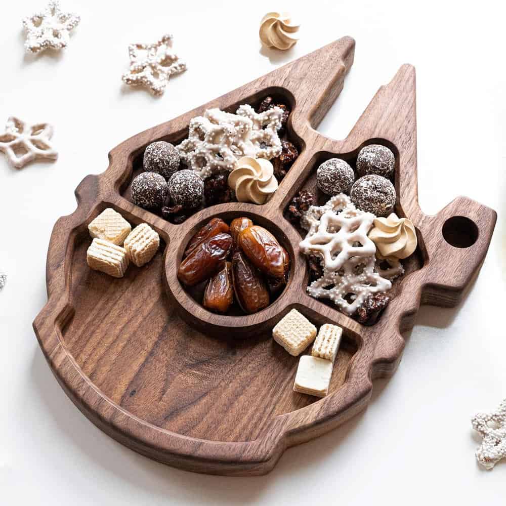 Star Wars Graduation Party Printables 1 Millennium Falcon Tray