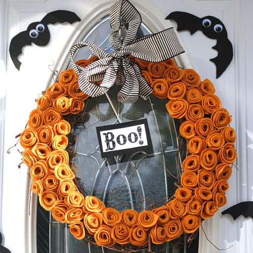Halloween Wreath Craft