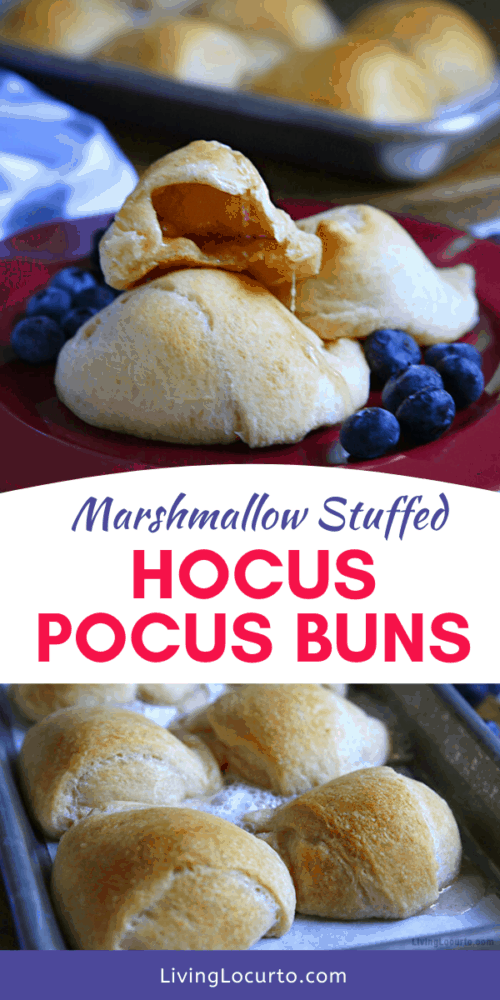 Hocus Pocus Buns Recipe - Easy Marshmallow Baked Crescent Rolls