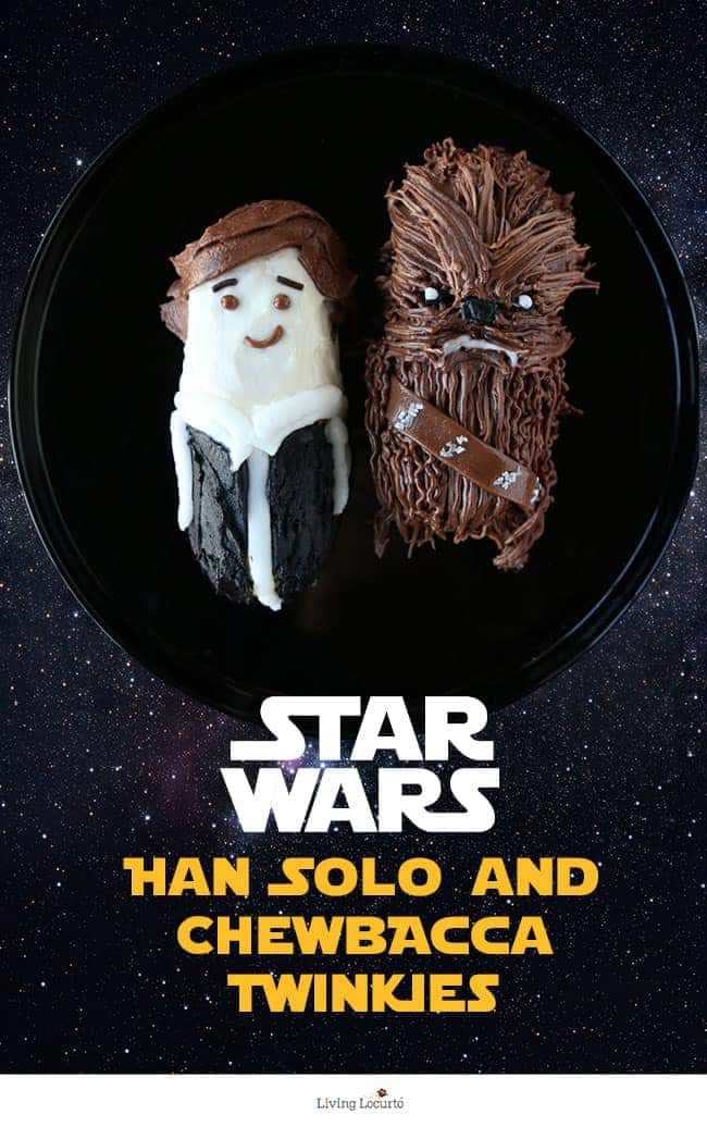 6 Easy Baby Yoda Crafts and Recipes 5 Star Wars Chewbacca Han Solo No Bake Dessert Twinkies
