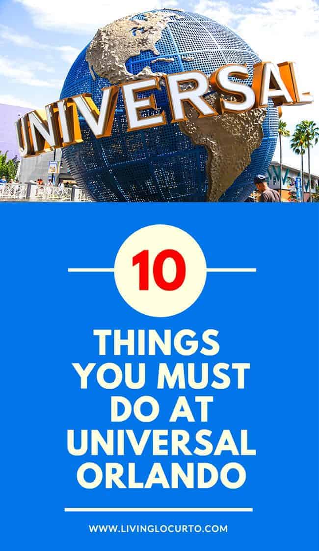 10 Things You Must Do At Universal Orlando