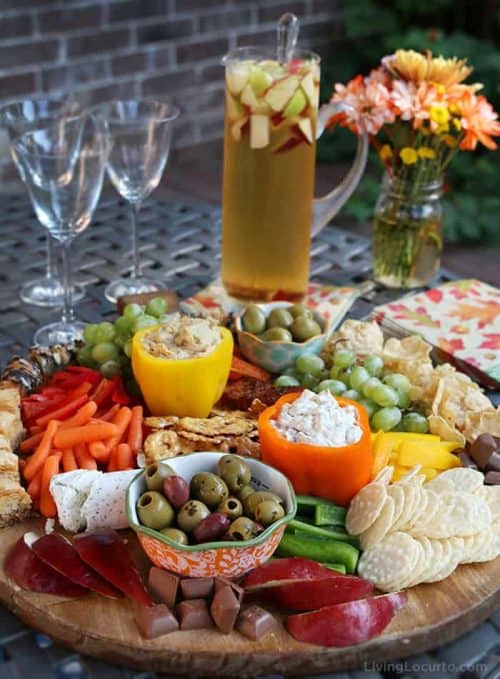 Easy Fall Charcuterie Board made in 15-Minutes or less