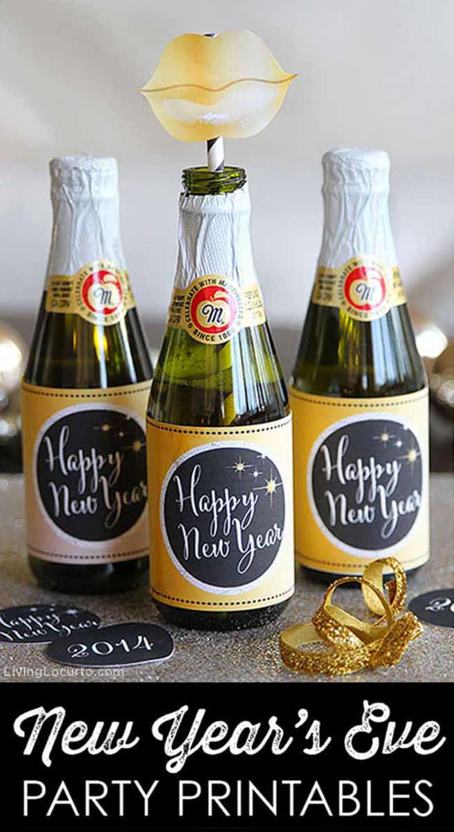 2024 New Year’s Eve Party Printables