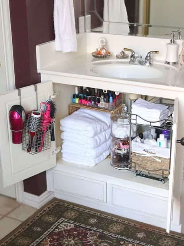 Bathroom Organization Ideas