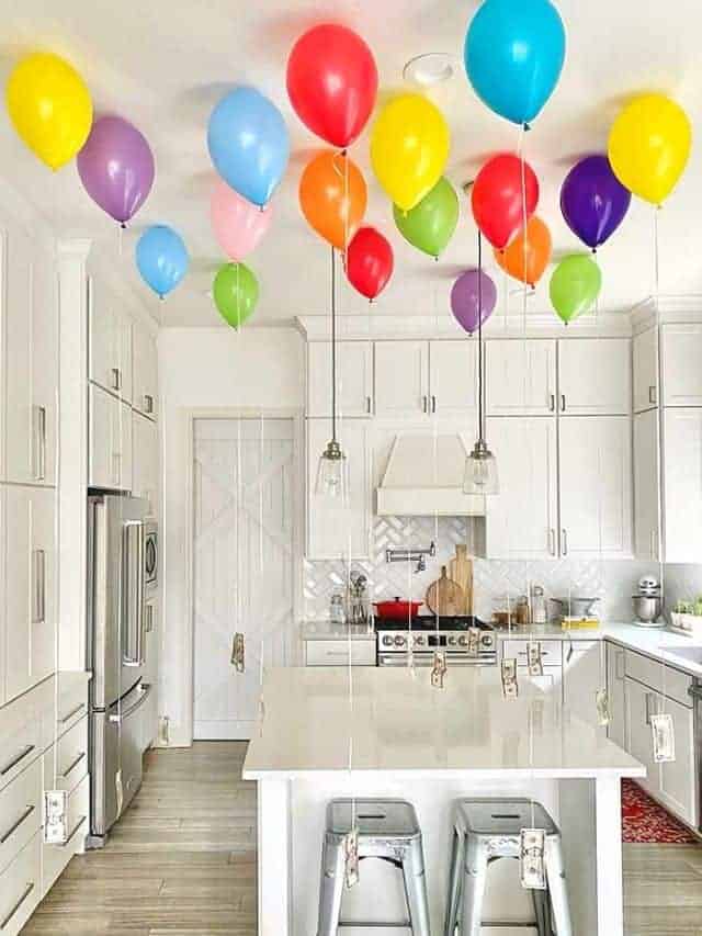 Money Balloons Gift Idea