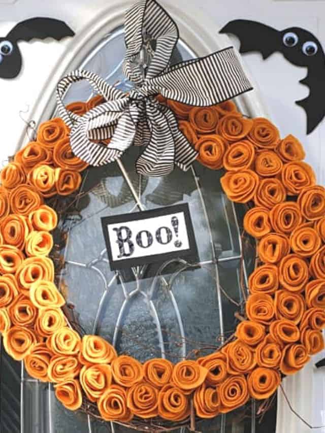 DIY Halloween Wreath
