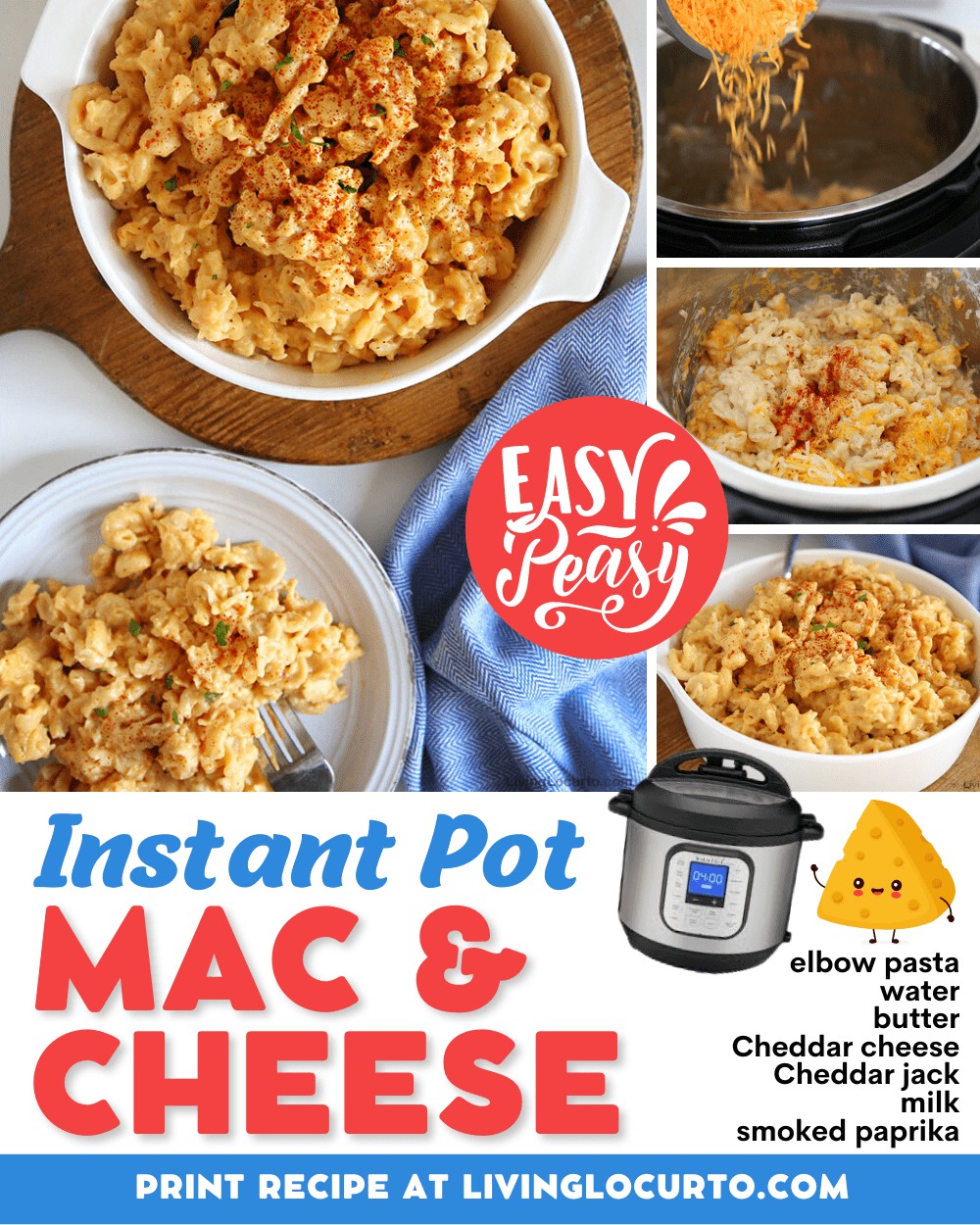 Instant Pot Mac and Cheese 1 Easy Instant Pot Mac and Cheese