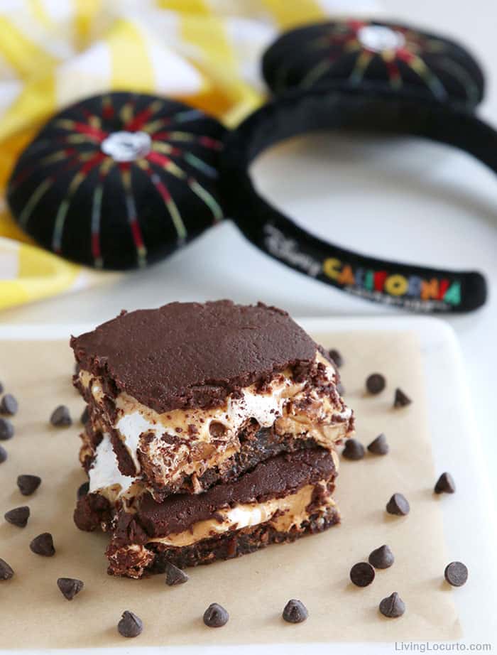 5 Layer Brownies Disney Choco Smash Candy Bar Copycat Recipe