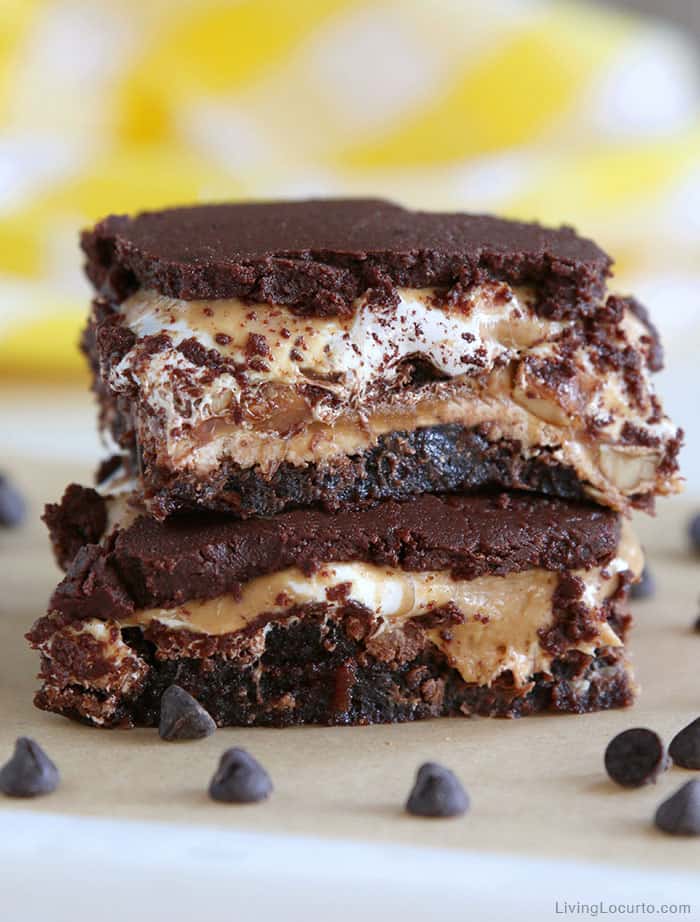 5 Layer Candy Bar Brownies