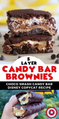 candy bar brownies