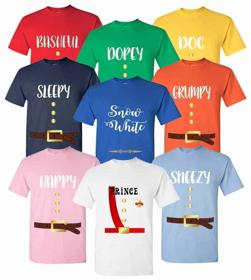 Disney Halloween Costume Shirts Disney Halloween Costume Shirts