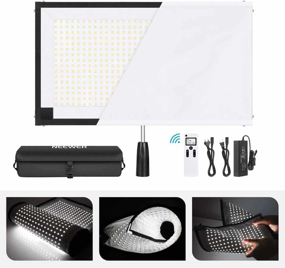 Video Gear for Bloggers 12 Rollable Light Panel