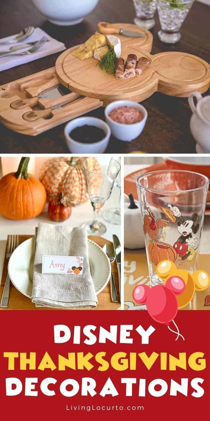 DIY Disney Thanksgiving Decorations