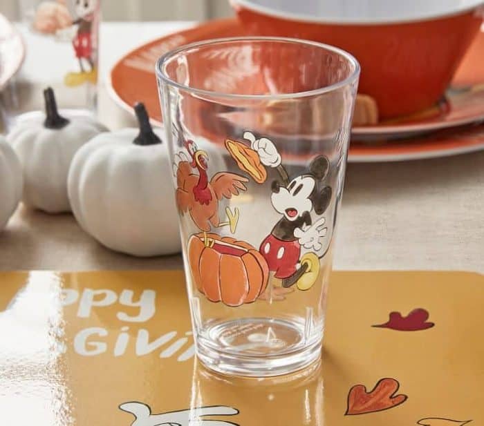 disney mickey mouse thanksgiving cup