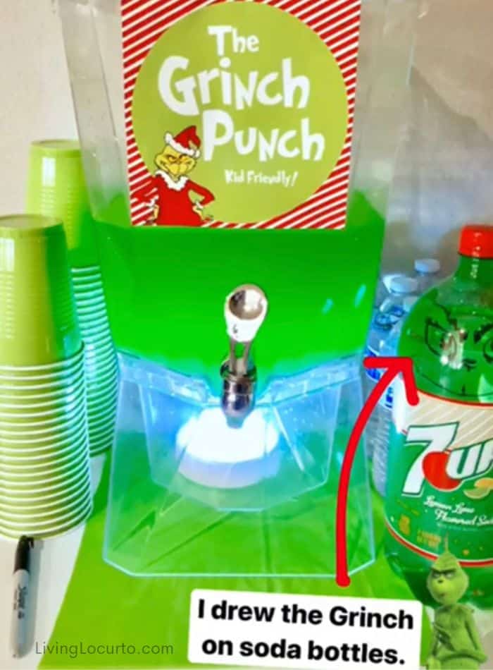 Glowing Grinch Punch