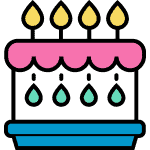 Cake and Party Blog Icons
