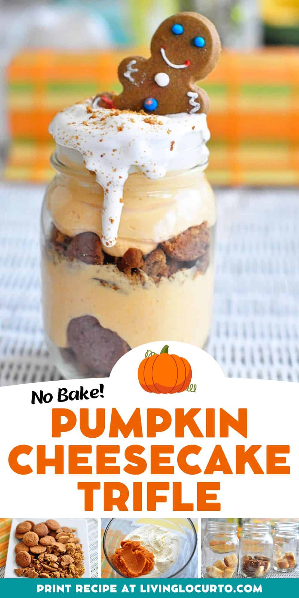 Pumpkin Cheesecake Trifle