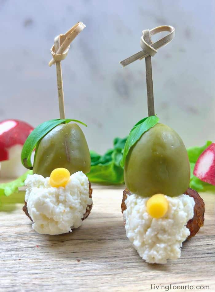 Gnome Meatball Appetizers