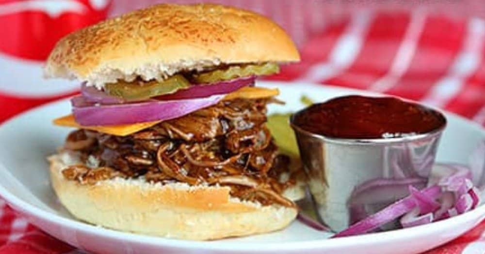 SlowCooker Coke Brisket Sliders Easy Party Appetizer Recipe