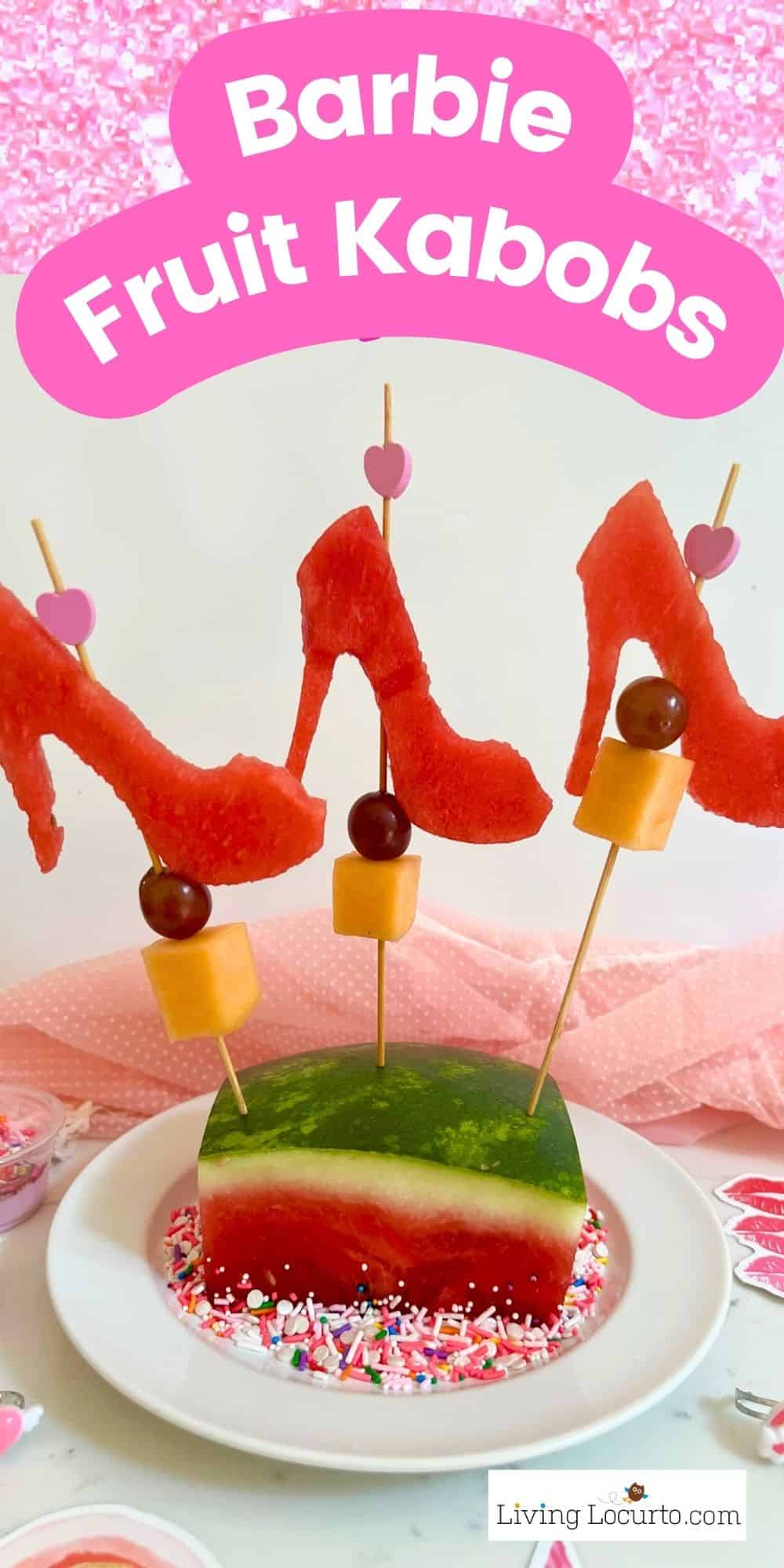 Barbie Fruit Kabobs 8 Barbie Fruit Kabobs