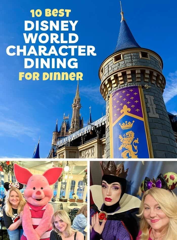 10 Best Character Dining at Disney World for Dinner