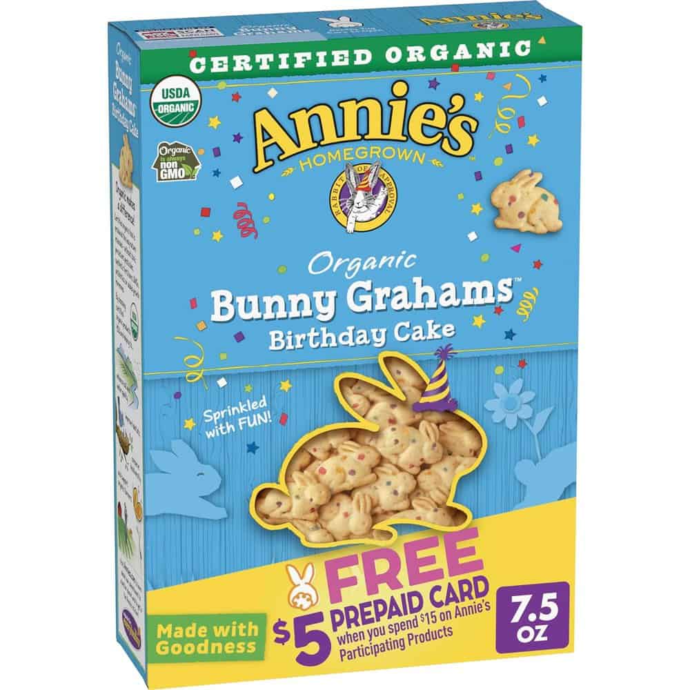 Birthday Cake Bunny Grahams
