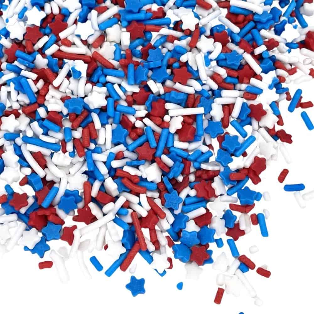 4th of July Funfetti Cupcakes 2 patriotic Sprinkles