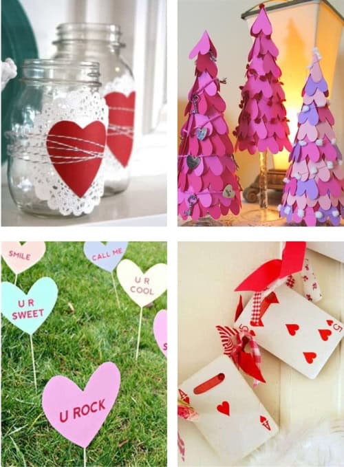 14 Valentine's Day Decorating Ideas - Easy Home Decor Crafts