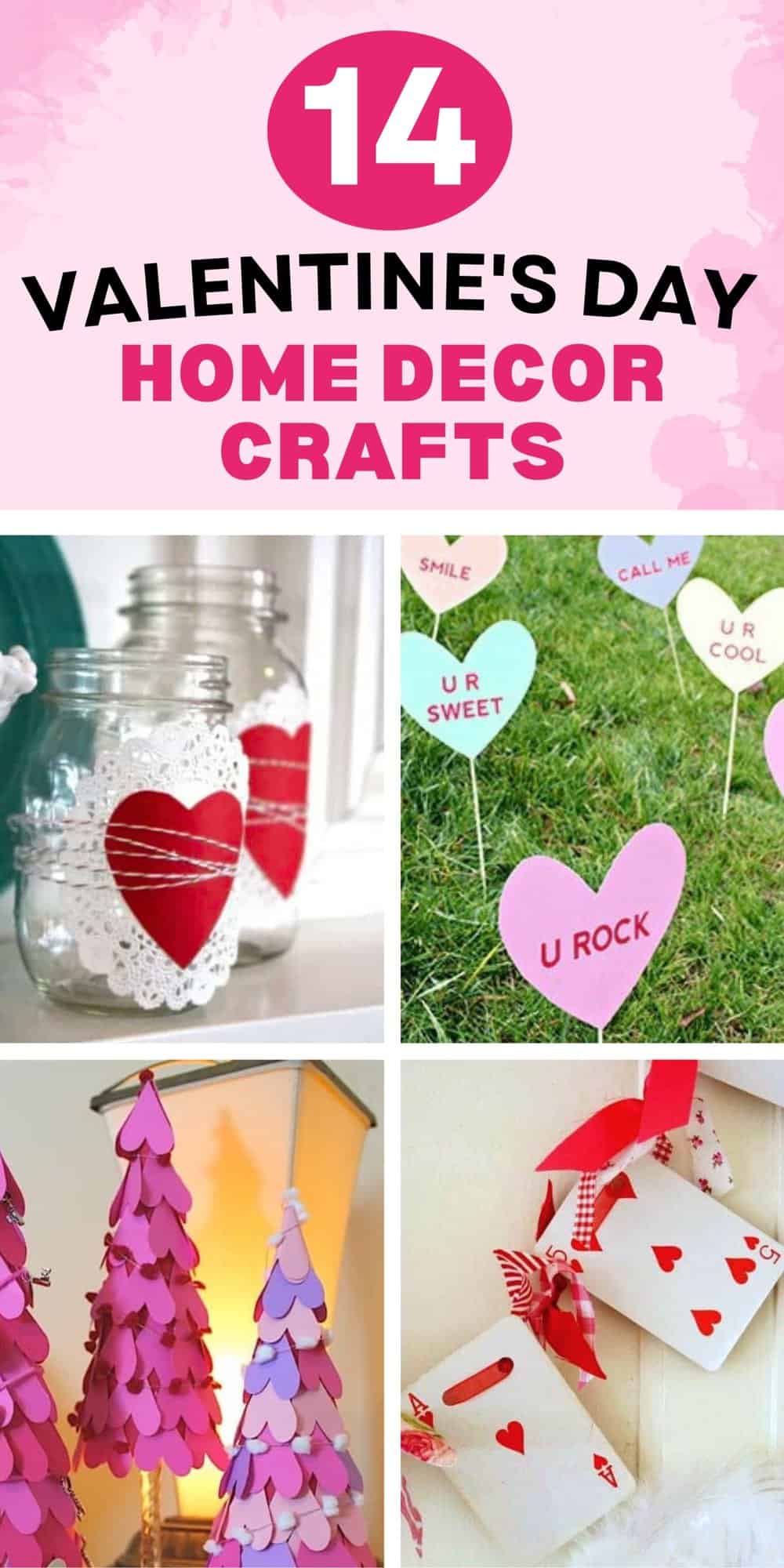 Valentine&rsquo;s Day Home Decor Crafts