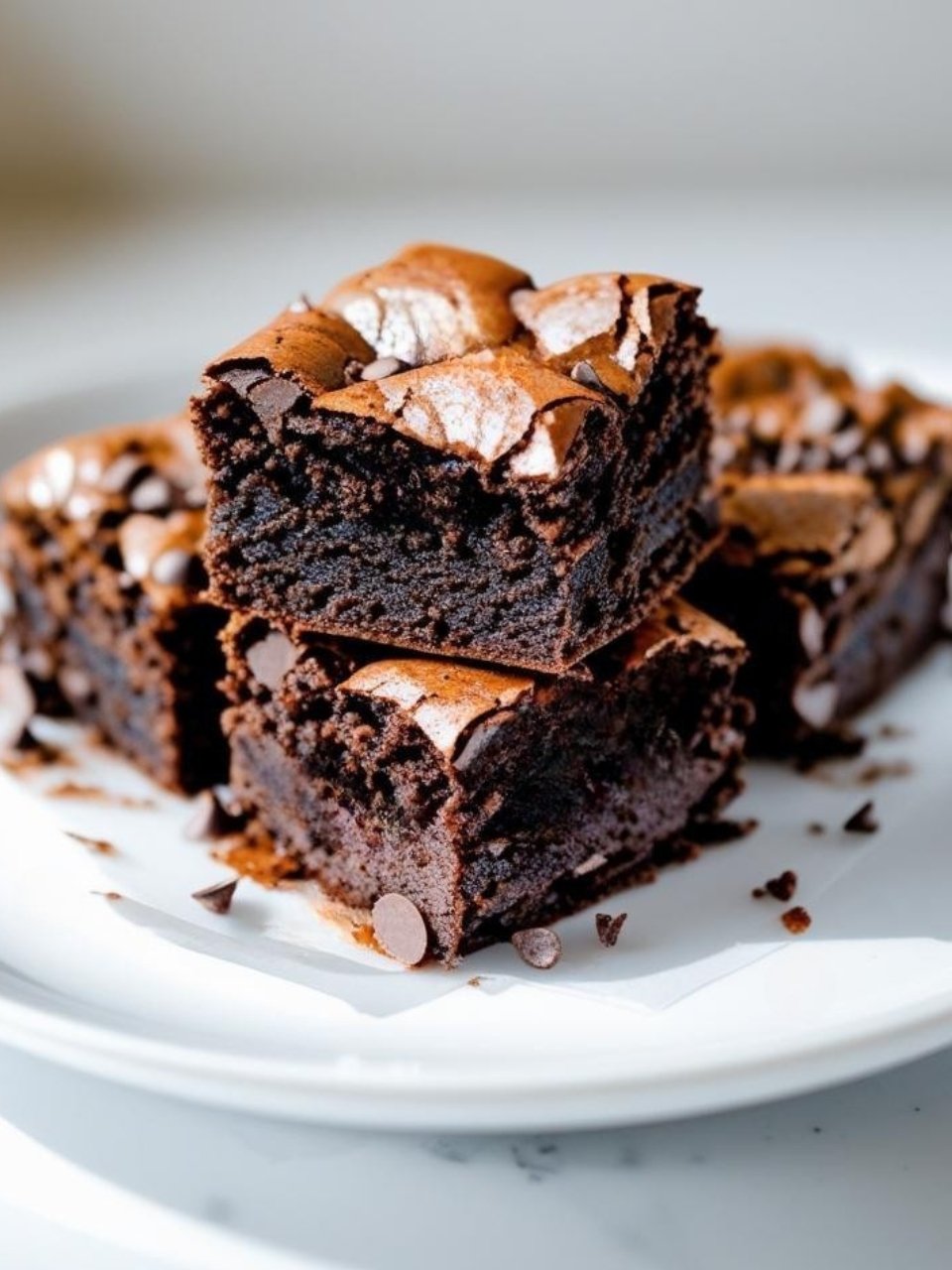 Easy Homemade Chocolate Chip Brownies