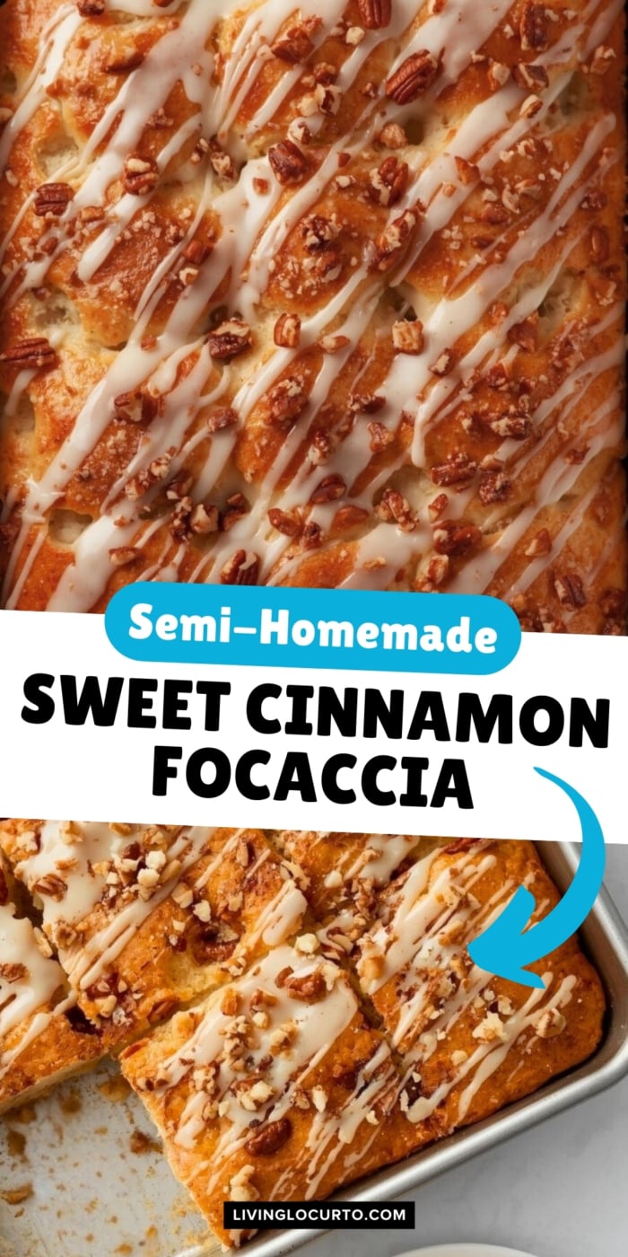 Sweet Cinnamon Focaccia Recipe