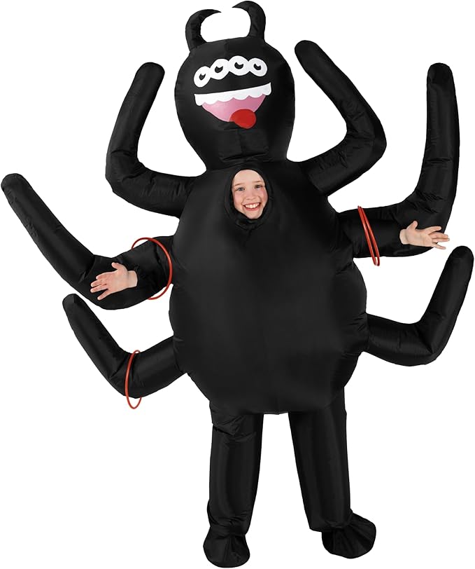13 Funniest Inflatable Halloween Costumes for Kids in 2025 10 spider costume