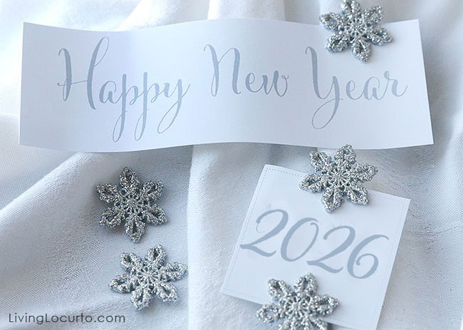 Free Printable New Years Signs 2026