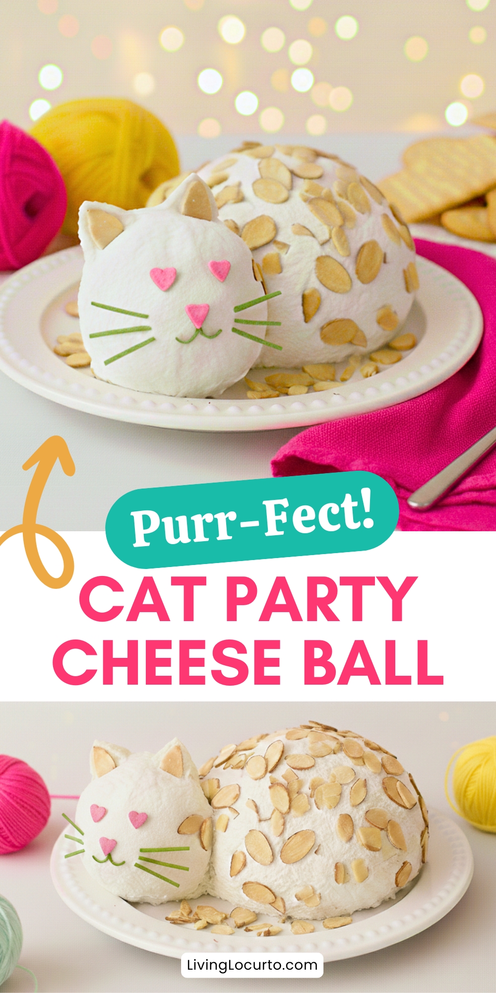 The Purr-fect Cat Cheeseball 6 Cat Cheeseball Recipe