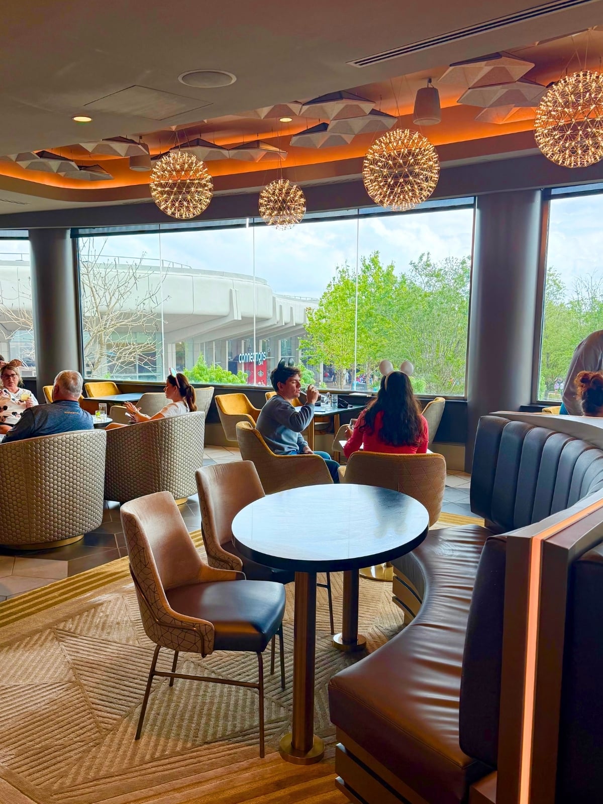 GEO-82 Restaurant Review Disney World EPCOT View