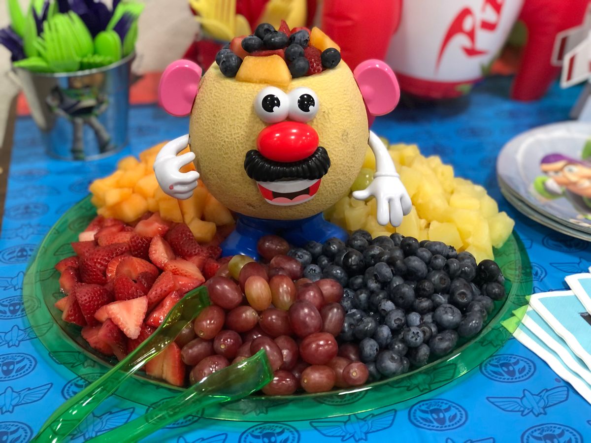 Toy Story Fruit Platter Mr Potato Head
