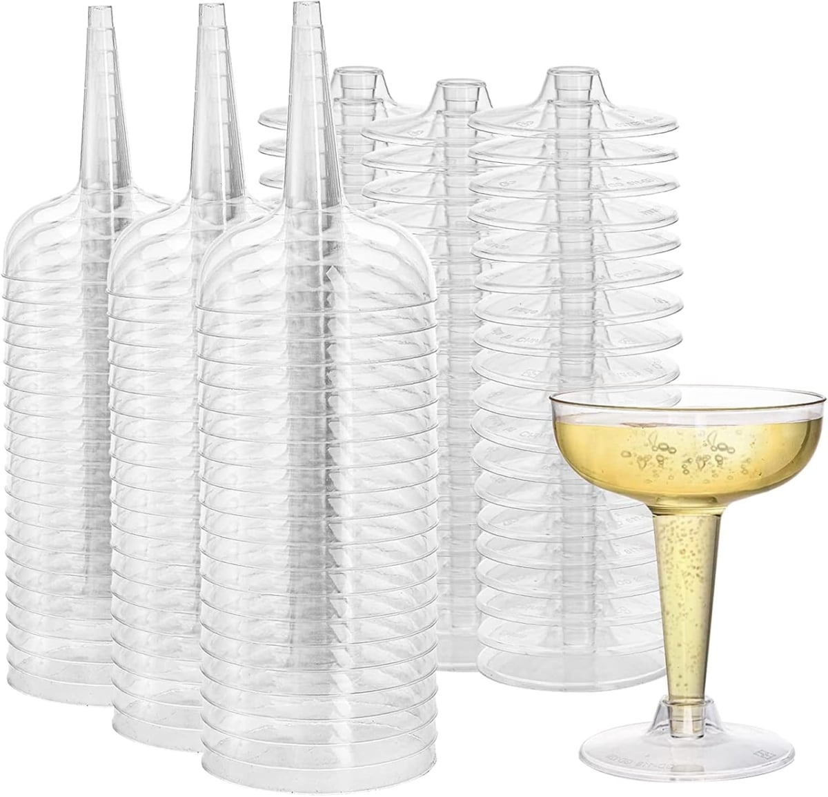 champagne glasses