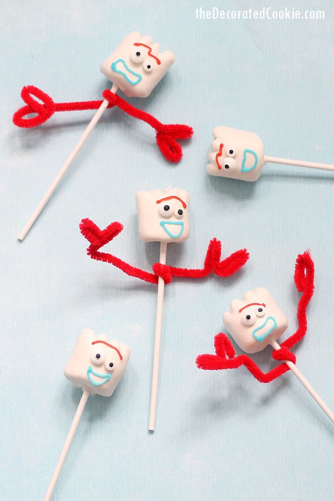 forky toy story marshmallows