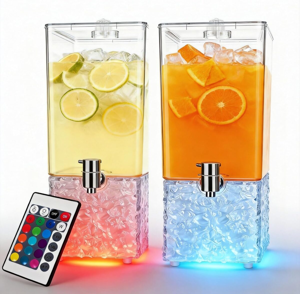 16 Big Batch Party Drink Recipes 5 Light up drink dispenser