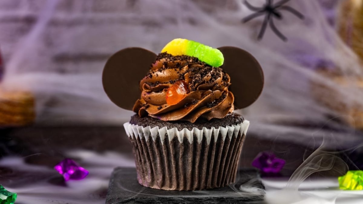 11 Best Disney Halloween Snacks at Animal Kingdom 10 Disney Halloween Snacks at Animal Kingdom Mickey Halloween Chocolate Cupcake