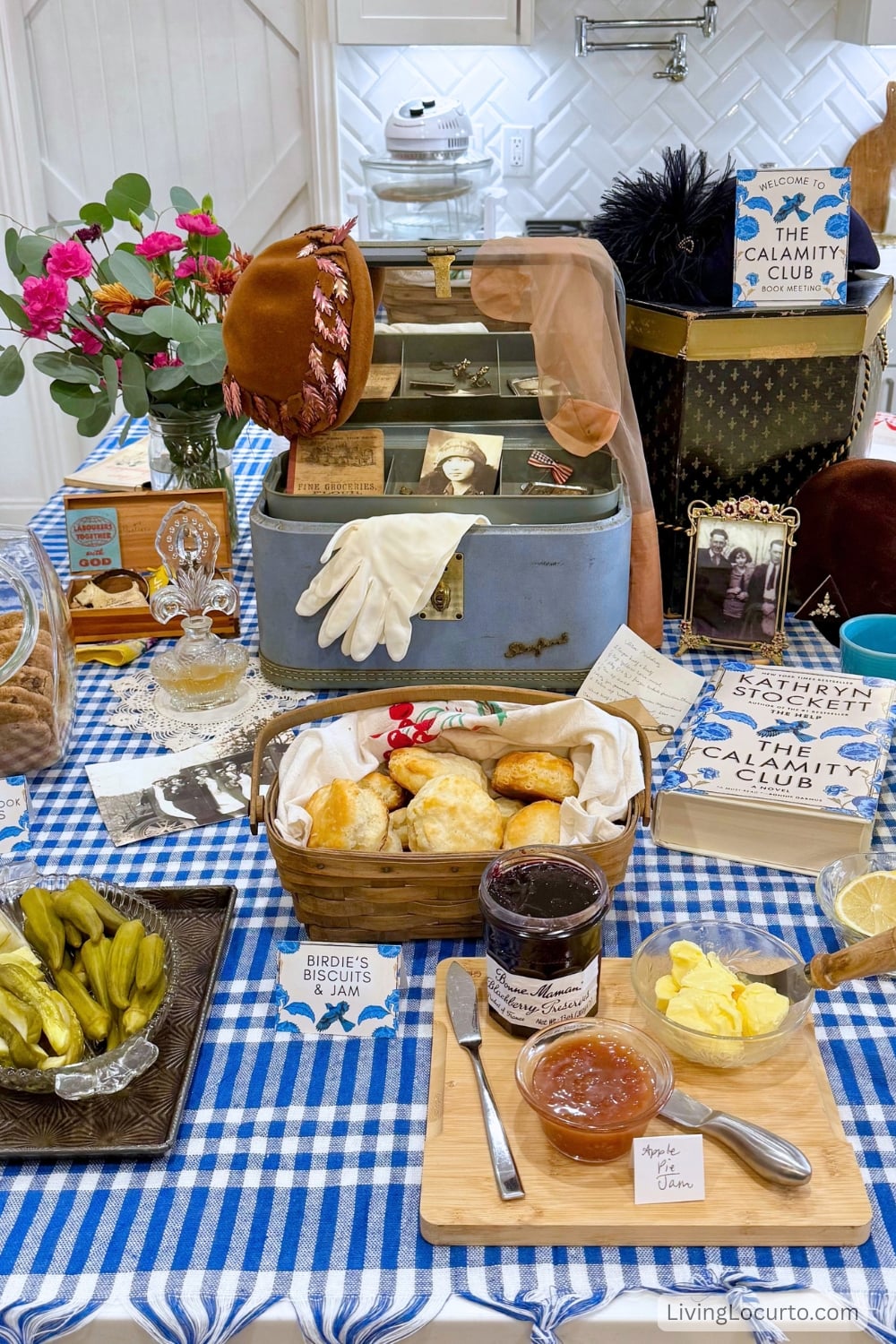 The Calamity Club Book Club Ideas 2 The Calamity Club Book Club Food and Printables for a Depression Era Party Table