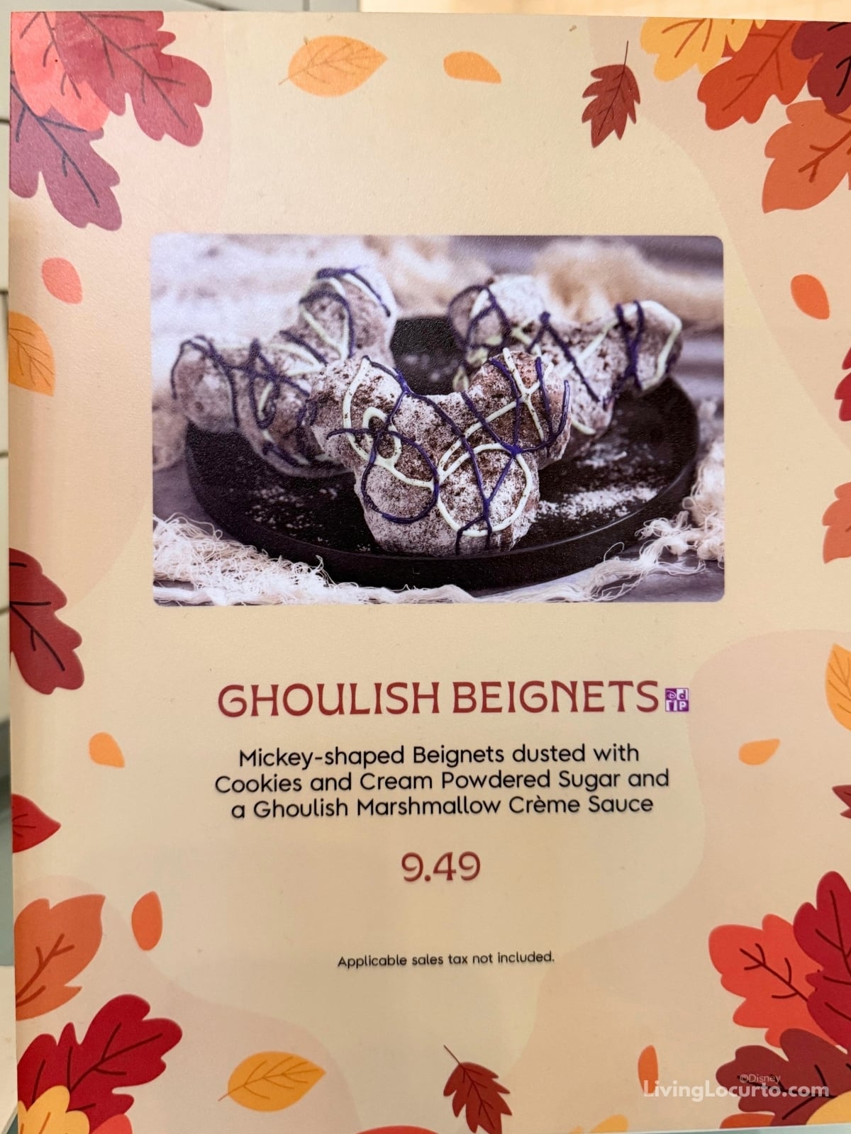 Mickey Ghoulish Beignets at Disney World 4 Where to Find the Mickey Ghoulish Beignets at Disney World.